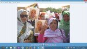  عشرات النسوة يتظاهرن في أطار ونواذيبو للمطالبة بإطلاق سراح ولد مكيه