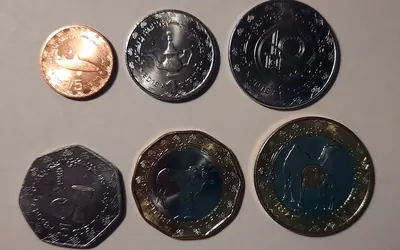 قطع نقدية من الأوقية الموريتانية الجديدة (إصدار 2018)
